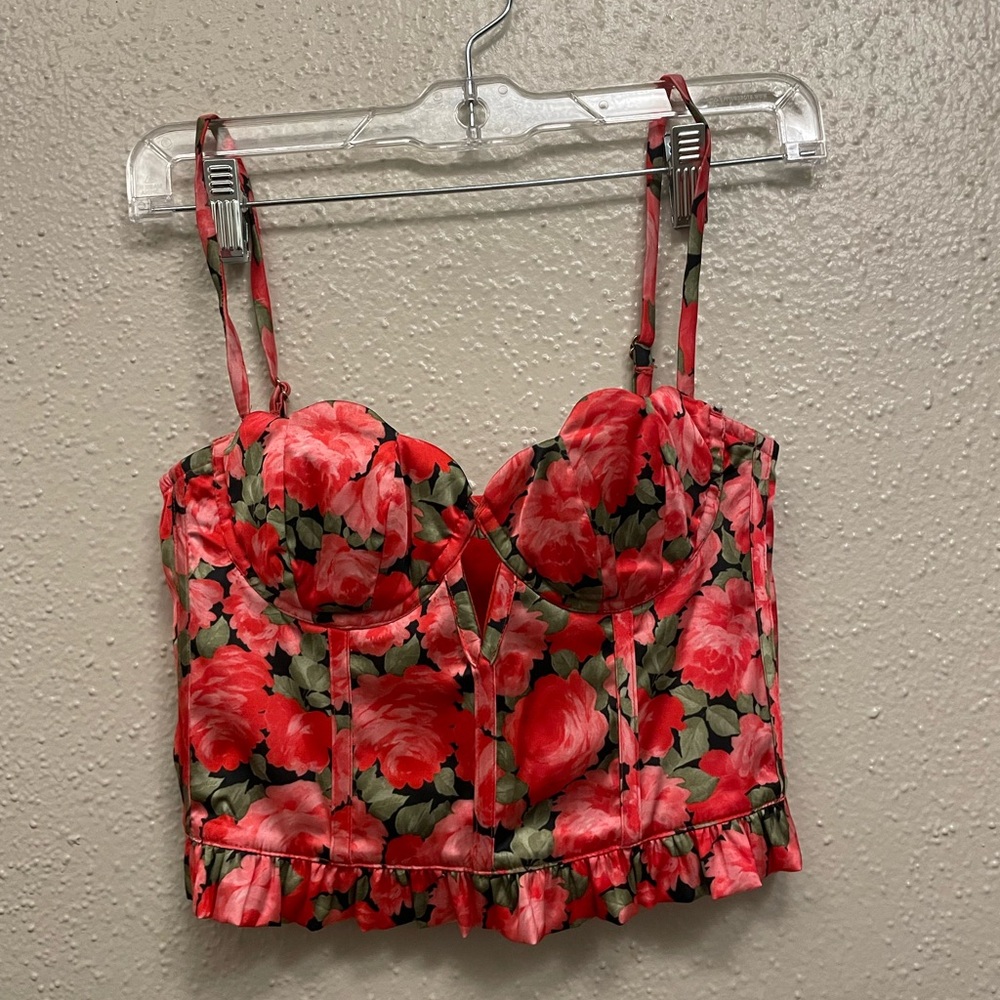 For Love and Lemons Floral Corset
